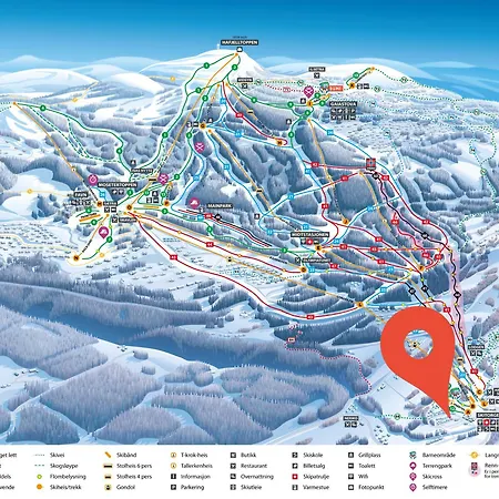 アパート Alpinlandsbyen - In - Out -nr 34 *